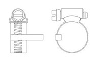 Hose Clamps with Gauge