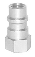 R134a Service Port Screw-on Straight Adapter Fittings for Retrofit (Steel) - 2