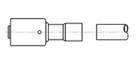 Straight Weld-On Beadlock End Adapter Fittings