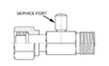 R134a Service Port Universal Splicers for Retrofit (Steel)