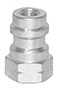 R134a Service Port Screw-on Straight Adapter Fittings for Retrofit (Steel) - 4