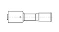 Straight Female Springlock (FSL) BeadLock Adapter Fittings